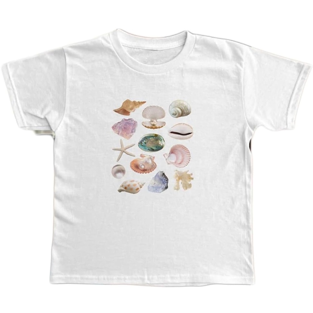 2 for $12 🎉 Seashell Graphic Baby Tee